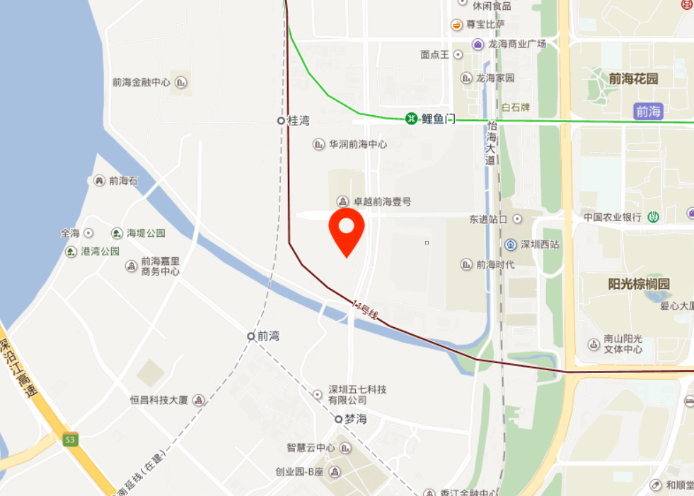 华海金融创新中心地图位置